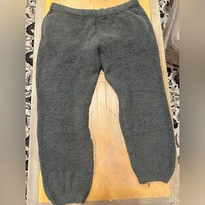 Skims Amethyst High Pile Jogger Pants, Size 4X